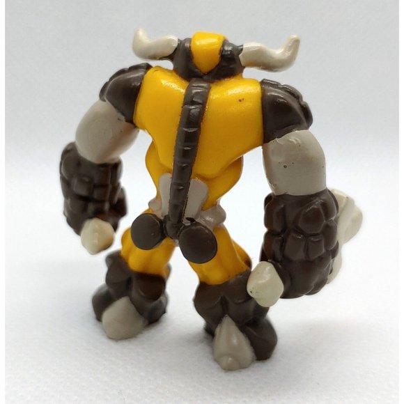 Gormiti Earth Tribe: Bullrock - 2.5in Action Mini Figure w/ Card - Picture 3 of 4